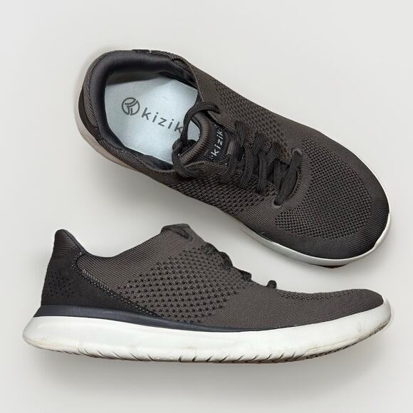 Kizik Other - KIZIK Lima Shoes Size Men 9 / Womens 10.5 Unisex Gray Breathable Knit Hands Free